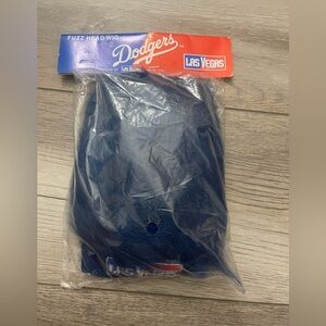 Dodgers Fuzz Head Wig